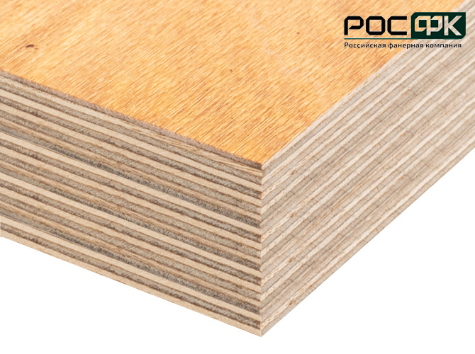 Фанера березовая бакелизированная ФБС 27мм Е1 2440х1220мм