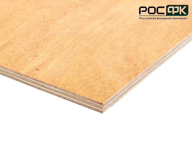 Фанера березовая бакелизированная ФБС  6мм Е1 2440х1220мм