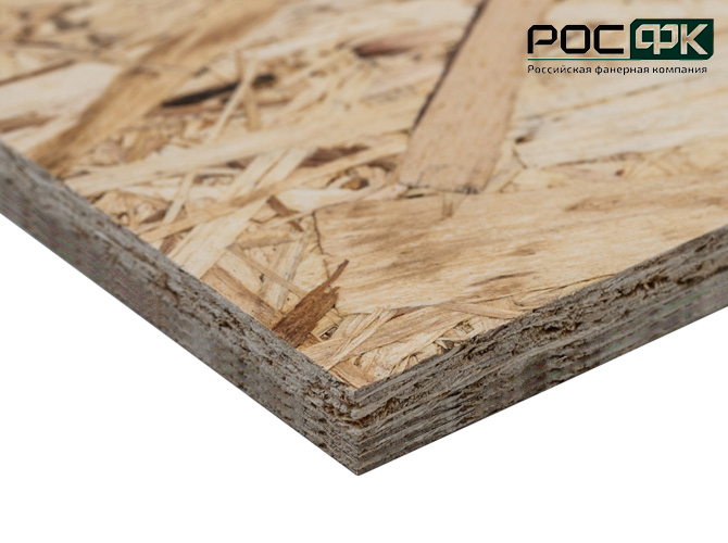 Плита ОСП-3 влагостойкая 18мм Kronospan E0,5 2500х1250мм (39)